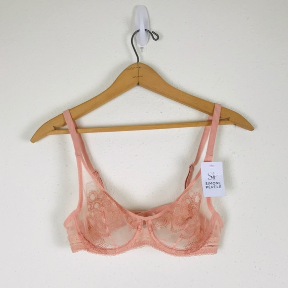 Simone Perele Other - NWT Simone Perele Lima Sheer Plunge Lace Bralette